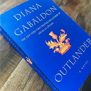 Paperback copy of Outlander by Diana Gabaldon